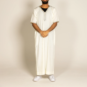 Service OEM, designs de broderie modestes de haute qualité pour l'hiver et l'été, tailles plus grandes, 2025, fabricants de vêtements musulmans anti-rides - Product Image 5