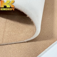 Tissu en suède avec support en mousse pour revêtements de plafond de voiture, doublures de fourgonnette, sièges de voiture, plafond en flanelle avec mousse