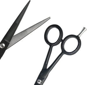 Tijeras de precisión para recortar la barba, para uso en barberías y salones de belleza. Tijeras para cortar la barba y dar forma al vello facial. - Product Image 3