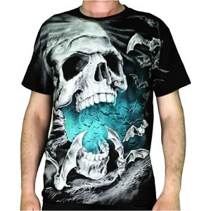 Camiseta deportiva de malla de secado rápido, camiseta profesional de manga corta 280 GSM, camiseta personalizada con impresión por sublimación informal en seco equipada - Product Image 1