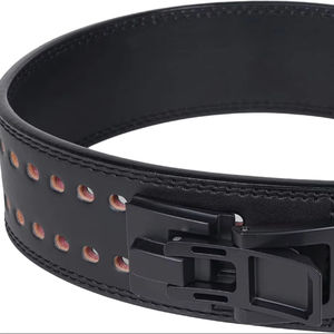 Handmade Premium Leather Powerlifting <b>Belt</b> Custom Size for Weight Lifting Training Unisex Gym Lever <b>Belt</b> - Product Image 1