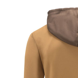 พิมพ์โลโก้ตามสั่ง ดีไซน์ใหม่ 2024 เสื้อฮู้ดดี้ผู้ชายไซส์ใหญ่ ผ้าบางเบาระบายอากาศดี หลายสี แบบเรียบ ขายส่ง - Product Image 5