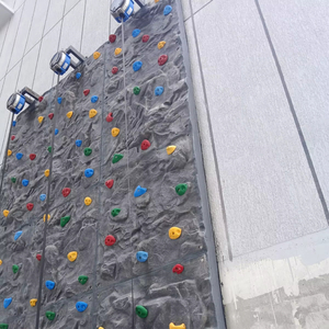 Pared de Escalada Modular de Fibra de Vidrio 4x4, Resistente, para Interiores/Exteriores, Parque de Aventuras, Educativo para Niños y Adultos, Jardín de Infancia - Product Image 1