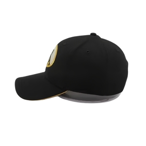 Custom Logo <b>Quick</b>-<b>Dry</b> Performance Golf Hat 5-Panel Moisture-Wicking Sports <b>Cap</b> For Men Metal Clip Closure For Golf Tournaments - Product Image 3