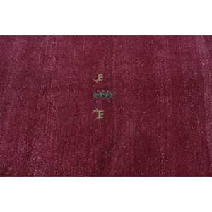 Tapis turc vintage, grand tapis de 6,7x7,9 pieds (204x240 cm), tapis en laine persan rouge - Product Image 5