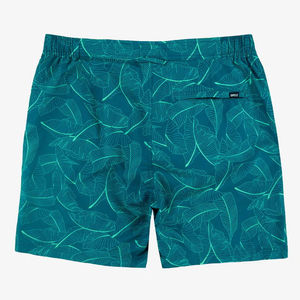 Pantalones cortos de natación para hombre OEM, bañadores de agua estampados de fábrica, pantalones cortos de gimnasio lineales elásticos, pantalones cortos de playa informales para hombre - Product Image 6