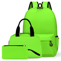 Mochila Escolar Diaria para Niños, Ligera, Compacta, de Alta Calidad, 0.65 kg, Poliéster, Unisex, 32x18x43 cm, Hecha en Guangdong, China
