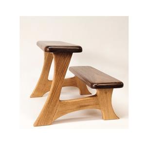 Rustic Solid Wood <b>Step</b> <b>Stool</b> with Durable Handmade Build Perfect for Farmhouse <b>Kitchens</b> Bathrooms Bedrooms and Home Storage - Product Image 1