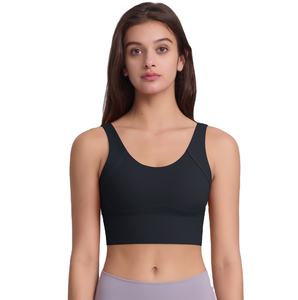 Sujetador Deportivo para Mujer, con Push-Up, de Alta Resistencia, Espalda Profunda, para Yoga, a Prueba de Impactos, para Correr, Fitness, Compresión - Product Image 1