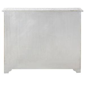 Commode en métal blanc à 14 tiroirs - Product Image 4