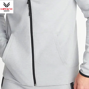Sweat à capuche mode coupe ajustée de haute qualité pour hommes dernière conception doublée intérieur solide motif teint uni technique différentes couleurs meilleur - Product Image 6