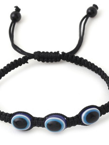 Black Thread Evil Eye <b>Bracelet</b> for Women <b>Adjustable</b> Nazar Protection Jewelry - Product Image 5