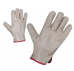 Gant de conducteur pour la sécurité industrielle du Grain de vache, gant de gréeur en cuir pour le conducteur et l'industrie en maximisant l'usure - Product Image 4