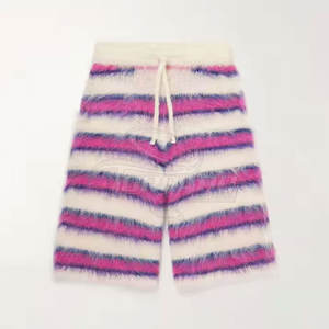 Private Label <b>Men</b> Cotton/Wool Mid Waist Elastic Solid Casual <b>Shorts</b> <b>Lightweight</b> - Product Image 1