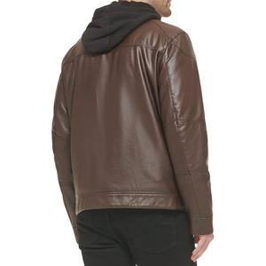 Nouvelle Collection : Vestes en Cuir Tendance à Fermeture Éclair Intégrale pour Hommes – Couleur Unie Teinte, Sur Mesure – Modèle 2026 - Product Image 6