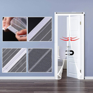 TG64367 80/90/100 X 210/220cm WEISS Trmagnetgitter PP Screen <b>Netting</b> Material - Product Image 5