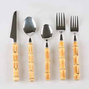 Ensemble de couverts en or pour mariage, très vendu, en acier inoxydable, couteau, fourchette, cuillère, ensemble de couverts pour hôtel, restaurant, exportateurs - Product Image 4