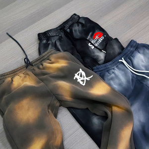 Pantalones Deportivos Casuales de Algodón para Hombre, Diseño de Moda 2024, Cintura Media, Ecológicos, Transpirables y Personalizables - Product Image 3