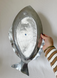 Plateau Offre Spéciale en métal fait main avec bordure florale pour plateau international avec conception de mandala découpé au laser Noël de table haut de gamme - Product Image 3