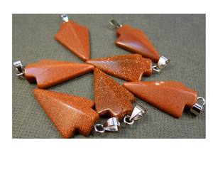 Puntas de flecha de piedra natural, puntas de cristal de ágata curativa reiki, venta al por mayor - Product Image 6