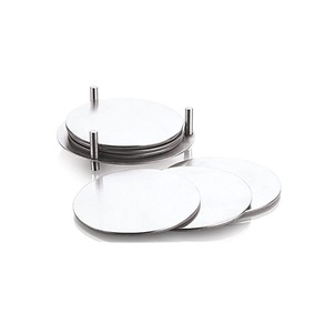 NEW LATEST HANDMADE DESIGN IN METAL WOOD COASTER IN NEW LOOK WOOD COASTER IN NEW DESIGN IN WHOLESALE RATE - Product Image 4