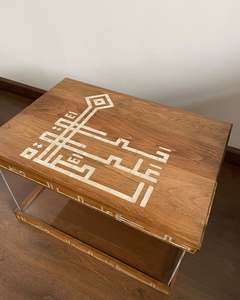 Luxurious Square Lacquered <b>Wooden</b> Food <b>Storage</b> Container with White Shell Arabic Pattern Lid for Freshness Preservation - Product Image 5