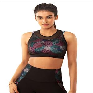 Soutien-gorge de sport à fort impact pour femme Soutien-gorge de compression évacuant l'humidité respirant pour le sport - Product Image 1