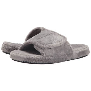 รองเท้าแตะผ้าขนแกะคอรัลแบบขายส่ง รองเท้าแตะแบบใช้แล้วทิ้งสำหรับห้องพักแขก ห้องนอน ใช้ในบ้าน โรงแรม ปรับแต่งได้ตามต้องการ - Product Image 1