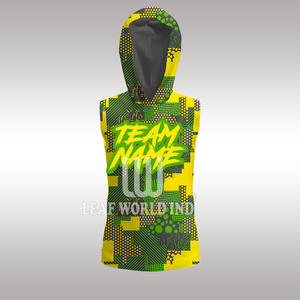 Uniformes de Fútbol Americano 7 contra 7 Personalizables con Estampado, Uniformes de Compresión con Capucha, Transpirables, 100% Poliéster, Antibacterianos, de Secado Rápido - Product Image 2