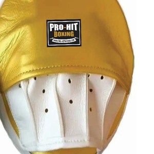 แผ่นรองฝึกมวยสำหรับผู้ชายชุดกีฬามืออาชีพสวมใส่สบายทำจากหนังวัวและวัสดุ PU - Product Image 4