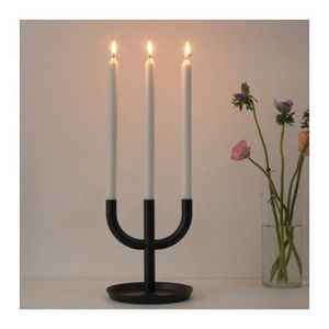 Fabuleux design maison argenterie décorative demi-cercle bougeoir argenterie de qualité supérieure bougeoir - Product Image 2