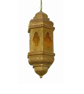 Customized Hanging Moroccan <b>Lamp</b> <b>Lantern</b> Best Quality Handmade Candle Holder Gold Finished Luxury Metal <b>Lantern</b>. - Product Image 1