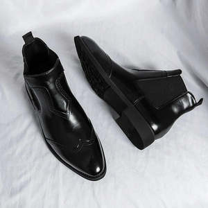 Botines Chelsea de Estilo Británico Clásico, Elegantes Botas Chelsea Vintage - Product Image 6