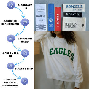 Sudadera personalizada para el Día del Juego, Jersey de mujer, Sudadera con cuello simulado Varsity para mujer - Product Image 2