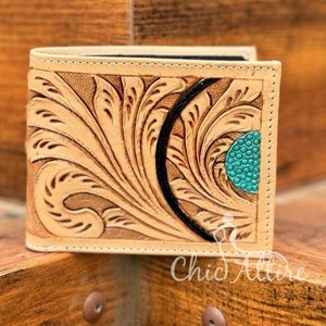 Portefeuille en cuir usiné à la main nouvelle tendance portefeuille à fermeture éclair longue pour hommes Offre Spéciale mode couleur Tan porte-monnaie cadeau pour lui - Product Image 1