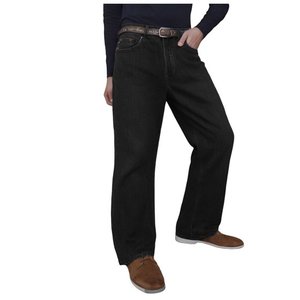 กางเกงยีนส์สีเทาดำสำหรับผู้ชายสีดำฤดูใบไม้ร่วงสีดำสีน้ำเงินเข้มกางเกงยีนส์ผู้ชายกางเกงยืดผ้าฝ้าย Caaual แบบคลาสสิกขนาด40 42 44 - Product Image 3