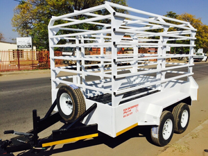 Nuevas remolques para ganado en venta, semirremolque para ganado de alta resistencia con neumáticos 12r22.5, materiales de acero y aluminio en stock para la venta. - Product Image 6