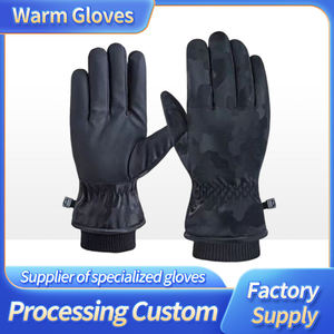 Direct Factory Supplier Professional Quality Ski Gloves Clients Demanded Material And Design <b>Top</b> High Quality Leather Ski Gloves - Product Image 5