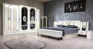 Lits élégants pour intérieurs modernes Ensembles de chambre élégants et beaux - Product Image 4