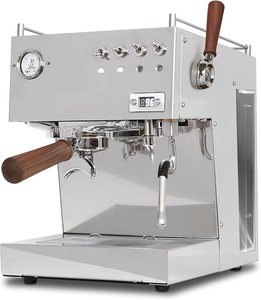 Máquina de Espresso Steel DUO PLUS Lista para Enviar, Controlador Volumétrico Programable PID, Termobloque Doble - Product Image 2