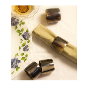 แหวนผ้าเช็ดปากรูปเขาควายสำหรับรับประทานอาหารหรูหราของตกแต่งโต๊ะงานปาร์ตี้งานแต่งงานของตกแต่งโต๊ะในโรงแรม - Product Image 1