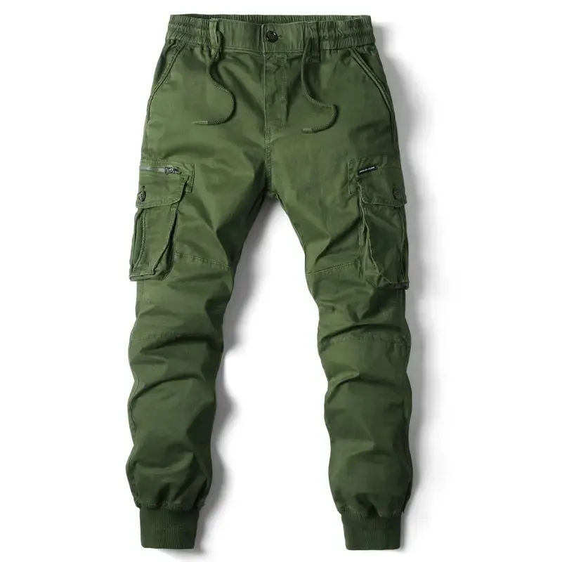 Meerdere Zakken Baggy Cargo Broek Mannen Jogger Jacht Camouflage Camouflage Man Cargo Broek