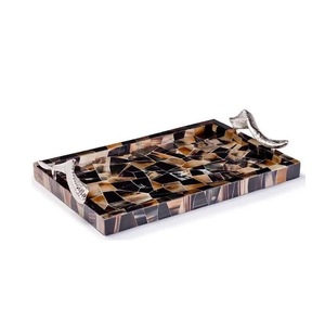 Bandeja de Servicio de Cuerno de Búfalo Natural de Alta Calidad - Product Image 6