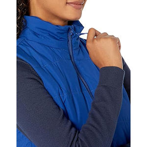 OEM Fashionable Waterproof Outdoor Padded <b>Waistcoat</b> Winter Reversible Custom Puffer Vest Sleeveless Customize Puffer Vest <b>Women</b> - Product Image 3