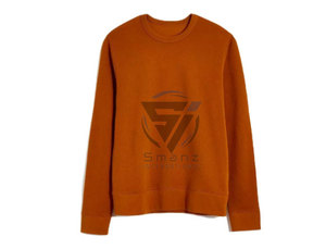 Sweat-shirts unisexes en tissu éponge lourd 100% coton de haute qualité, avec logo personnalisé en relief, vente en gros, style hip-hop, respirants - Product Image 2