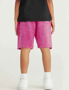 Shorts Deportivos Casuales de Algodón 100% Pesado, Ecológicos, de Felpa Francesa, de Verano, de Alta Calidad, Lavados con Ácido, al por Mayor - Product Image 4