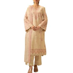 Empaque con Logotipo Personalizado Disponible, Traje Kurti Bordado Moderno para Mujer, Tela Transpirable Personalizada - Product Image 1