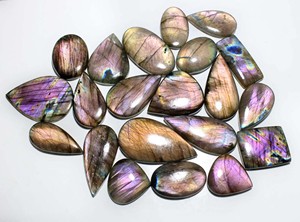 อัญมณีหลวมแร่โลหะเงินขัดเงาแบบเรียบ45ชิ้น - Product Image 5