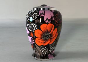 Aluminium Adult American Style Eco-Friendly Customizable Design Cremation Urns for Human Ashes with Free <b>Velvet</b> <b>Bag</b> - Product Image 4