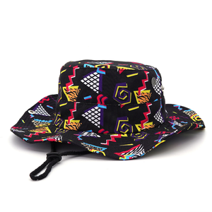 Sombrero de Pescador Plegable de Ala Ancha Personalizado de Verano de Fábrica OEM, Gorra de Moda para Acampar y Protegerse del Sol - Product Image 3